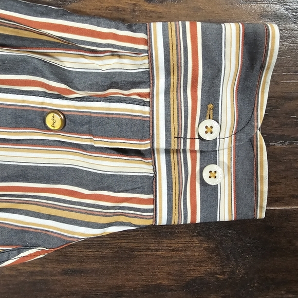 Vintage Sean John Mens XXL Shirt Striped Button Down Long Sleeve Y2K - Picture 3 of 9